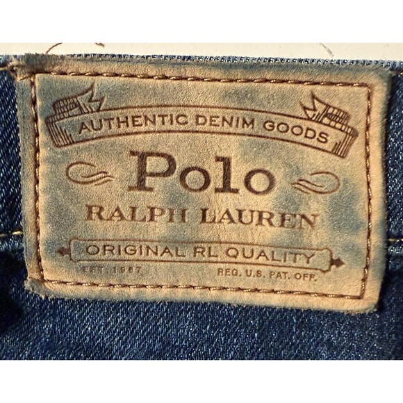 Polo Ralph Lauren Parkside Active Taper Stretch Jean Stretch Men’s 38x35 - Picture 10 of 12
